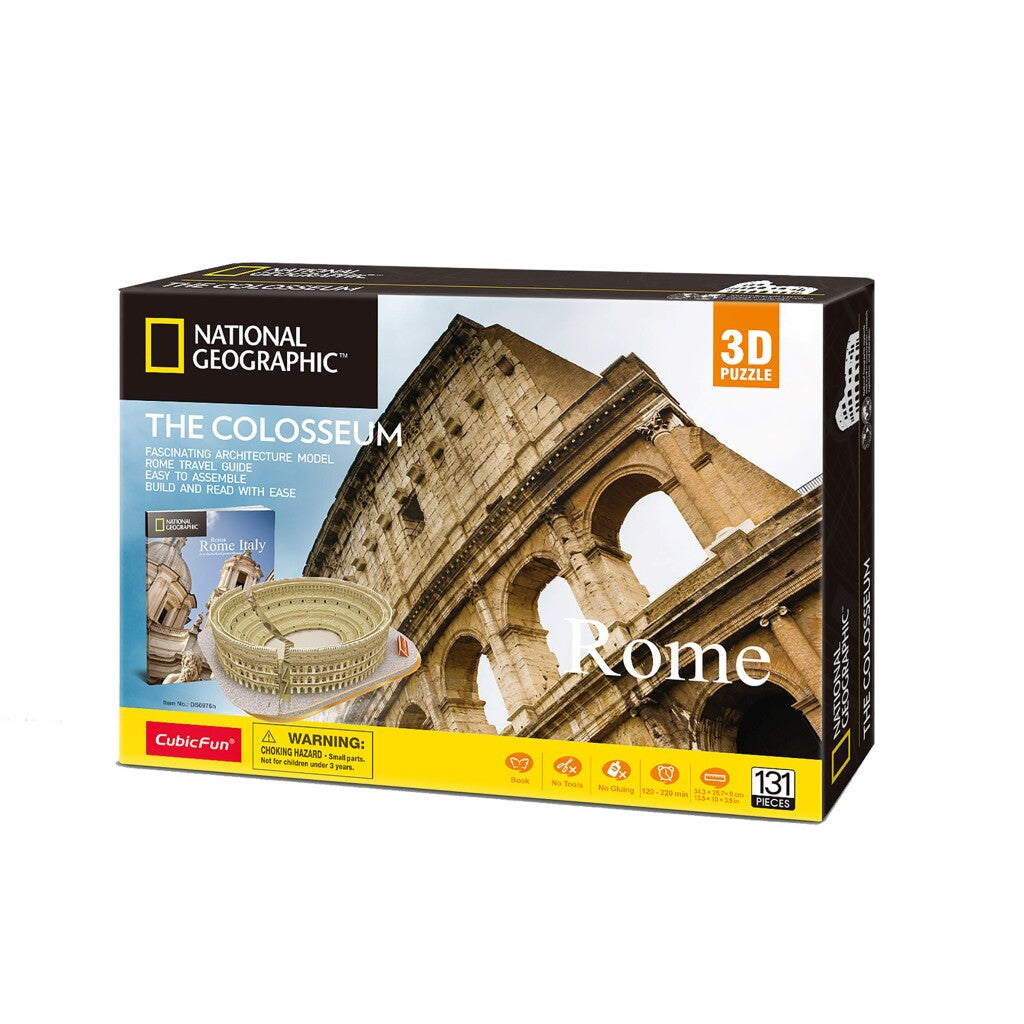 Cubic Fun 3D Puzzle National Geographic Het Colosseum