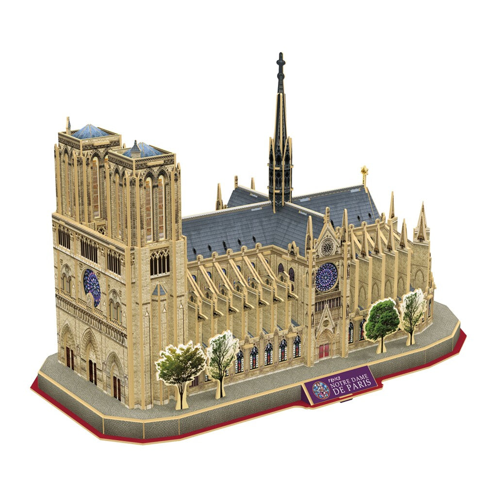 Kubikfun 3D -Puzzle National Geographic Notre Dam Paris