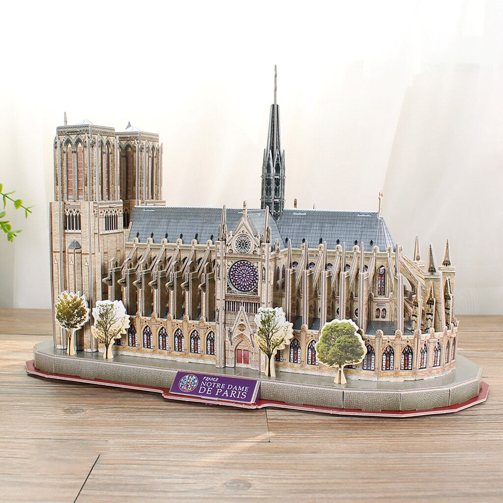 Kubikfun 3D -Puzzle National Geographic Notre Dam Paris