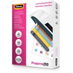 Laminierfolien Fellowes 54018 250 Mikron glänzend