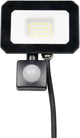 Rl Live Your Light Reality Funchal - Wandleuchte - Schwarz matt - inkl. 1x SMD 20 W - Bewegungsmelder - Wandmontage - nicht für externen Dimmer geeignet - neigbar - 4000k - Außenbeleuchtung - IP44