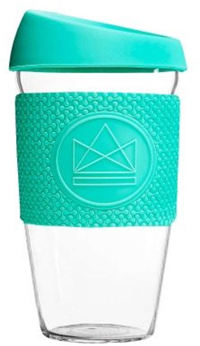 Neon-Kaktus – Freigeist-Glasbecher 450 ml