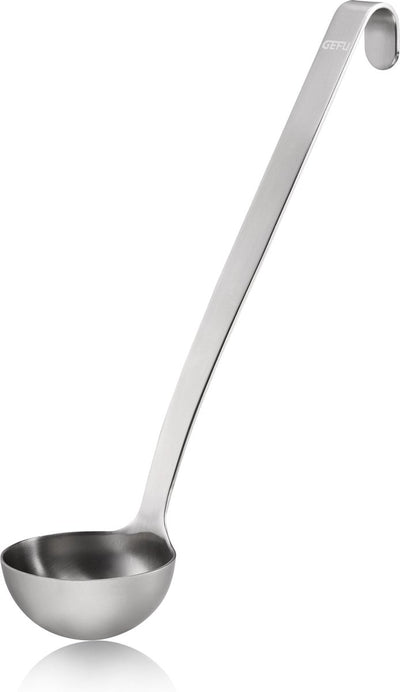Gefu Baseline Suppenlöffel 7 cm – Edelstahl – für Suppe, Soße und Servieren
