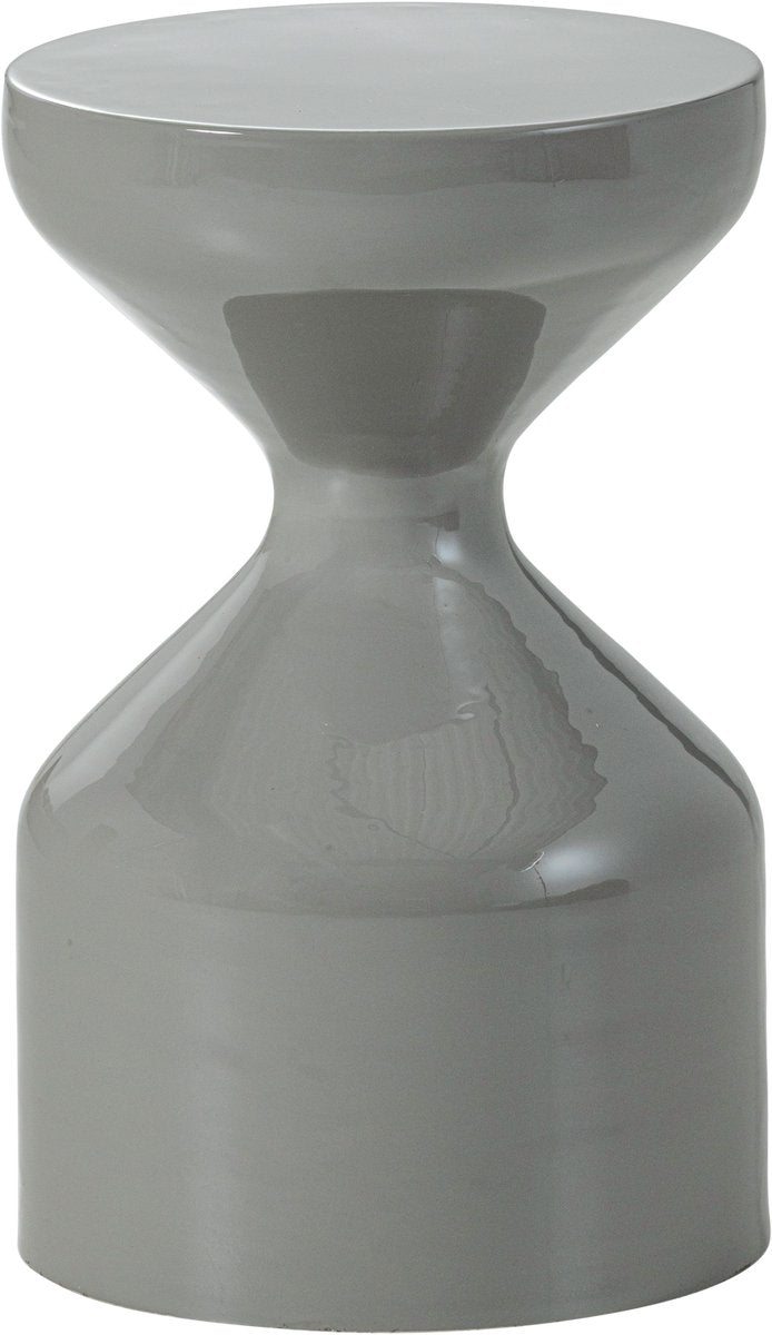 Woood Floyd Beistelltisch – Metall – Hellgrau – 47 x 30 x 30