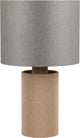 Trio Canio - Tischleuchte - Natur - exkl. Leuchtmittel 1x E14 4 W - Schnurschalter - grün
