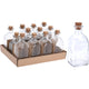 Glasflasche mit Korkkappe, 120 ml