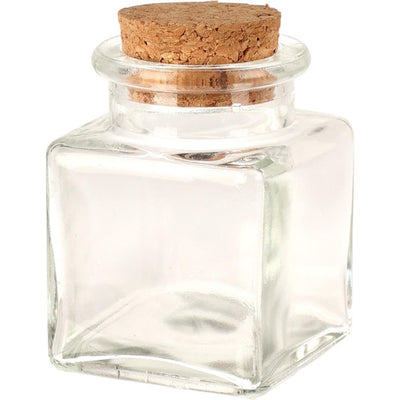 Ausgezeichnetes Vorratsglas für Haushaltswaren aus Glas mit Korkdeckel, 50 ml