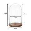 Clayre Eef Clayre EEF Stolp 6gl1946 Transparent 16x28 cm