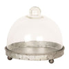 Clayre Eef Clayre EEF Stolp 6Gl2492 Grau transparent 16x15 cm