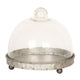 Clayre Eef Clayre EEF Stolp 6Gl2492 Grau transparent 16x15 cm