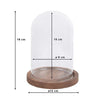 Clayre Eef Clayre EEF 6gl1944 Stolp transparent 12x16 cm