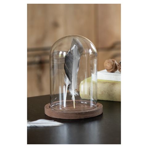 Clayre Eef Clayre EEF 6gl1944 Stolp transparent 12x16 cm