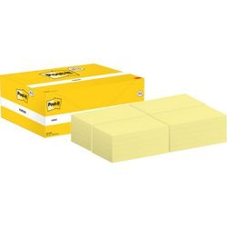 Selbstklebende Notizzettel Post-it 76 x 127 mm gelb 20 Stück
