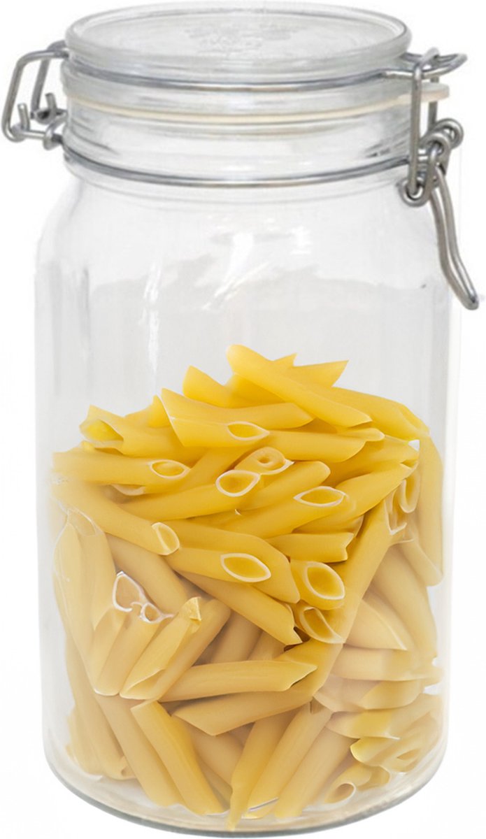 Rocco Bormioli Bormioli Rocco Fido Einmachglas - 1,5 Liter - Vorratsglas aus Glas - mit Verschluss