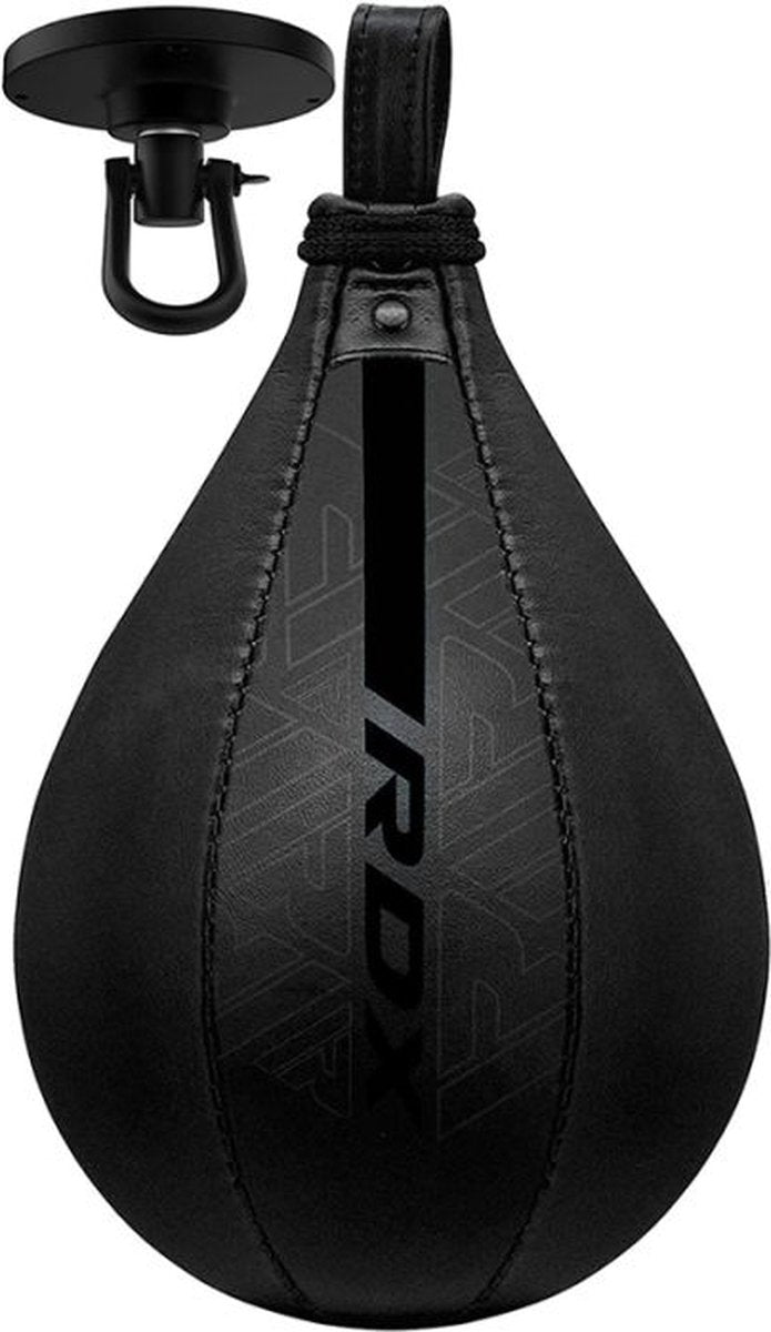 Rdx Sports – Speedball – F6 Kara – inklusive Drehgelenk – 26 cm – mattschwarz