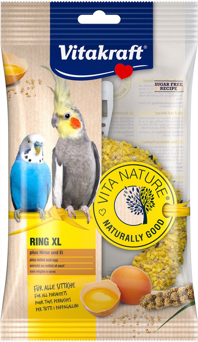 Vitakraft ring - bird snack - egg 70 g xl