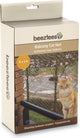 Beeztees Katzennetz – Katzennetz für Balkon – einfach anzubringen – transparent – 8 x 3 m
