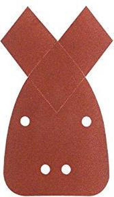 Bosch 5-teiliges Schleifblatt-Set für Multischleifer 95 x 135 mm – Körnung 40