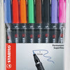 Stabilo Ohpen Superfine Permanentmarker im Etui - 8 Stk.