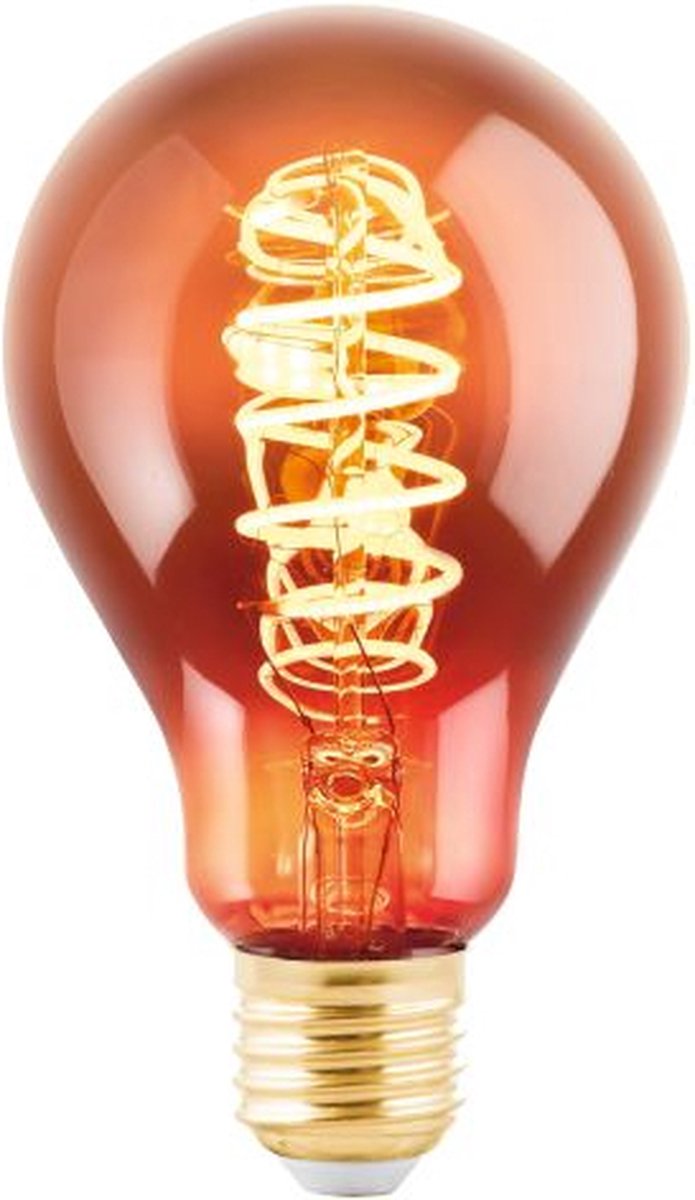 Eglo LED-Lampe - E27 - ø 7,5 cm - Kupfer - 2000k - dimmbar