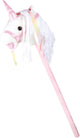 Kleiner Fuß Holz Hobby Pferd Einhorn, 90 cm