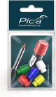 Pica dry 55801 farbige Kappen 5 Stück