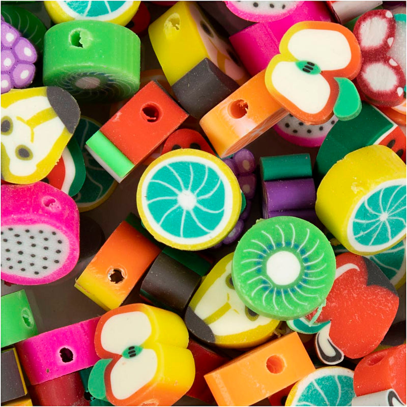 Creativ Company Figure Perlen Frucht, 60st.
