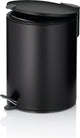 Kela Tretabfalleimer, 5 l, schwarz - | matt
