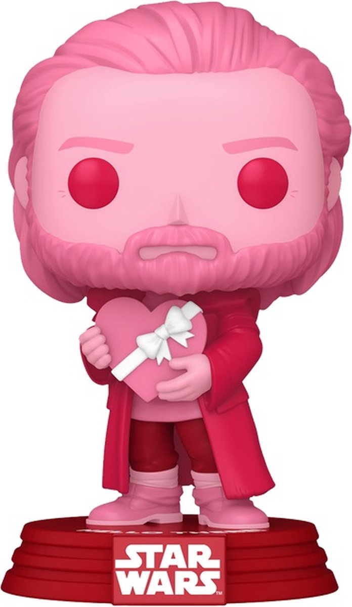 Funko Star Wars Obi-Wan Kenobi (Valentinstag) Vinylfigur 671 Pop! mehrfarbig