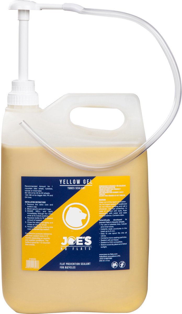 Joes No Flats Yellow Gel Dichtungsmittel 5l