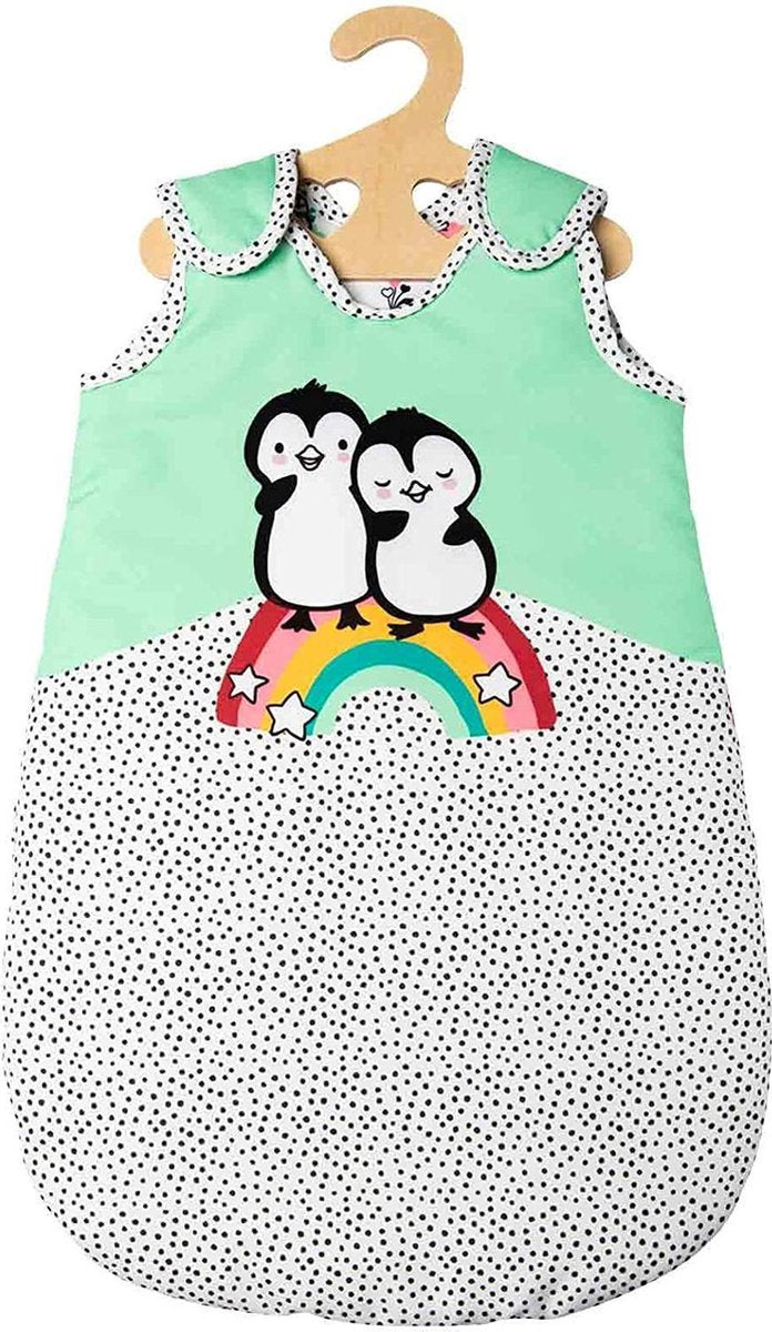 Puppenschlafsbag Pinguin, 28-35 cm