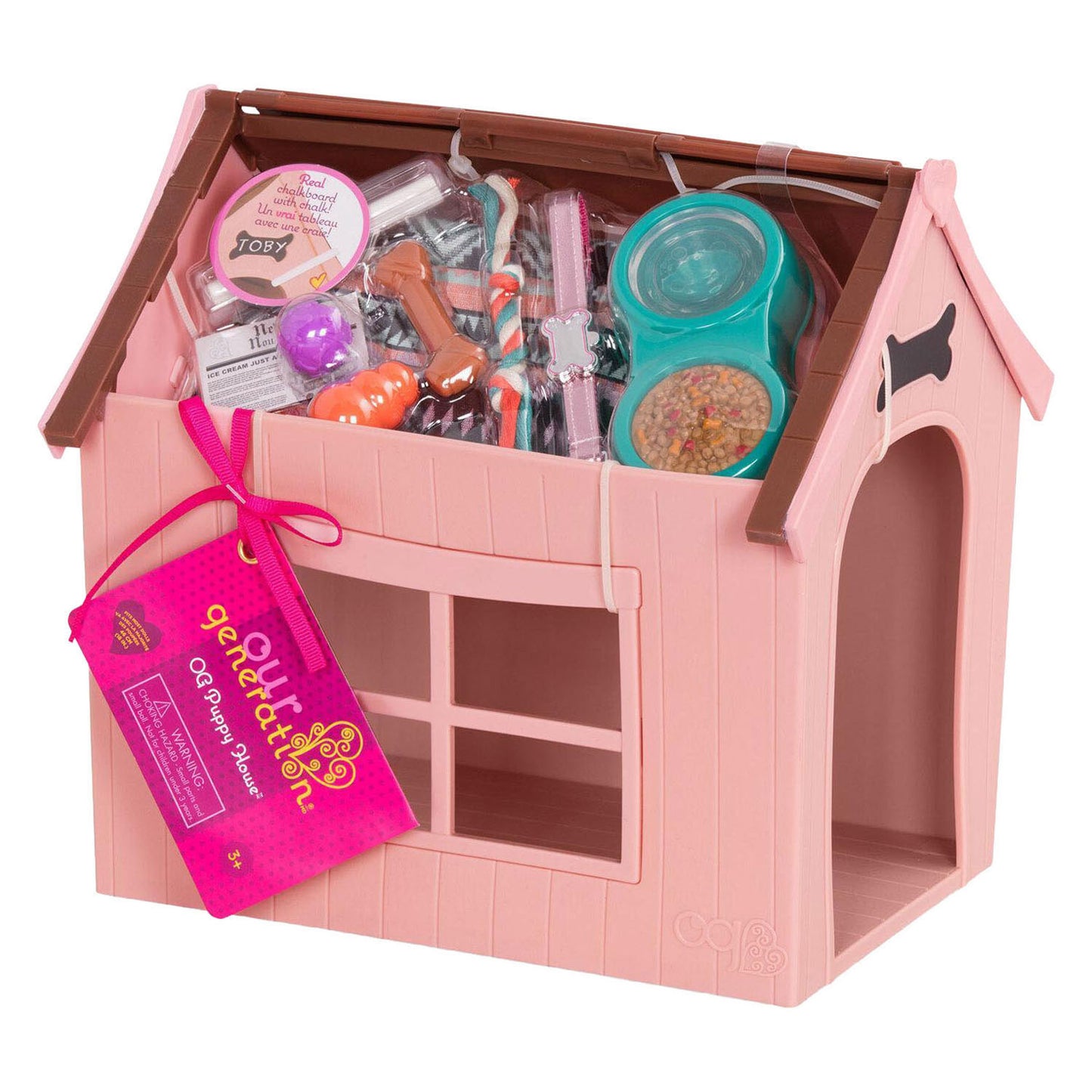 Hundehütte mit Zubehör