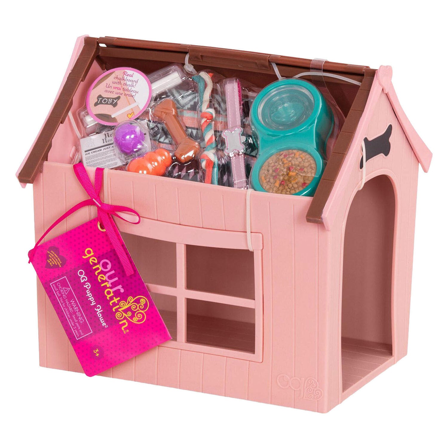 Hundehütte mit Zubehör