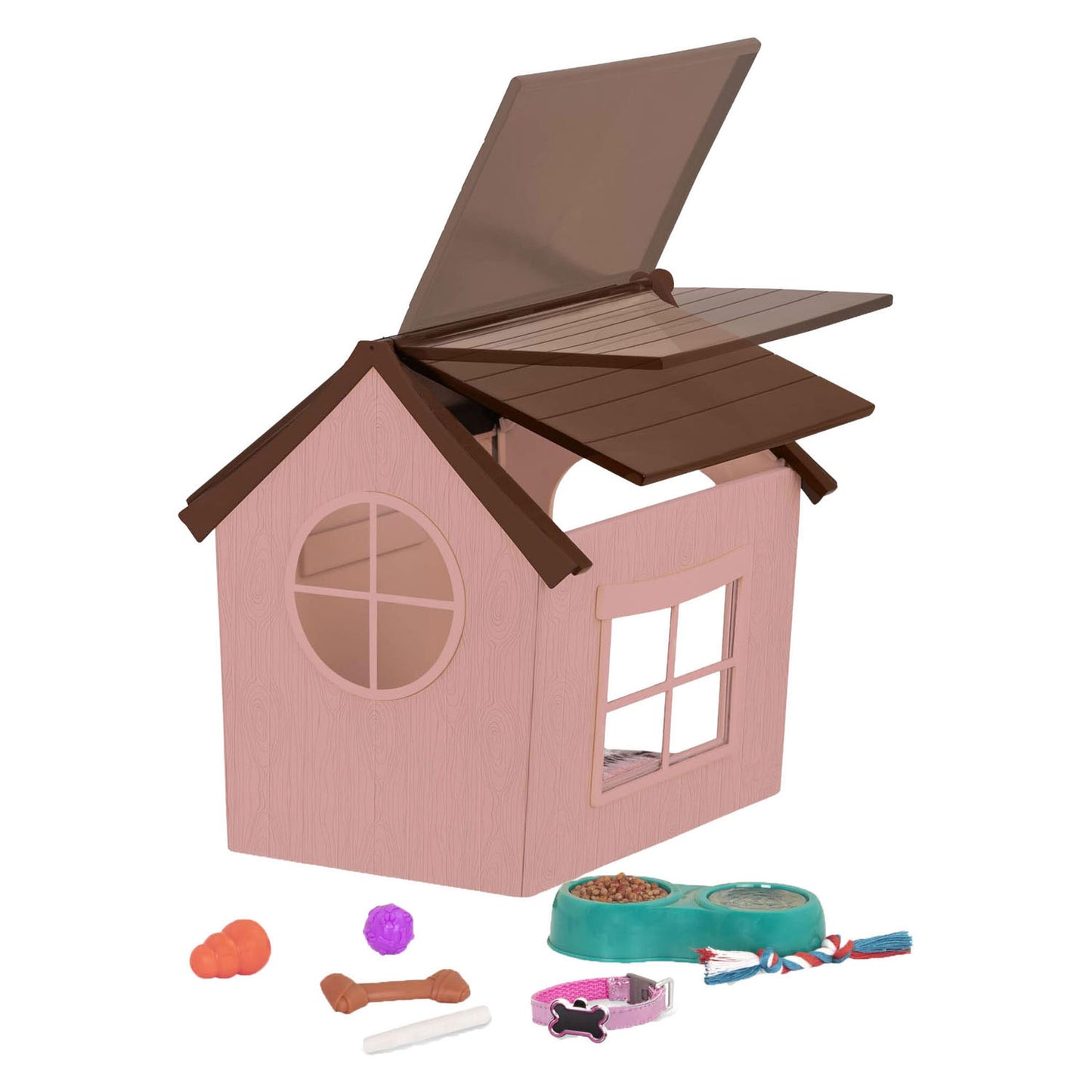 Hundehütte mit Zubehör