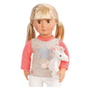Outfit-Pyjama für Puppen 45 cm – Einhorn