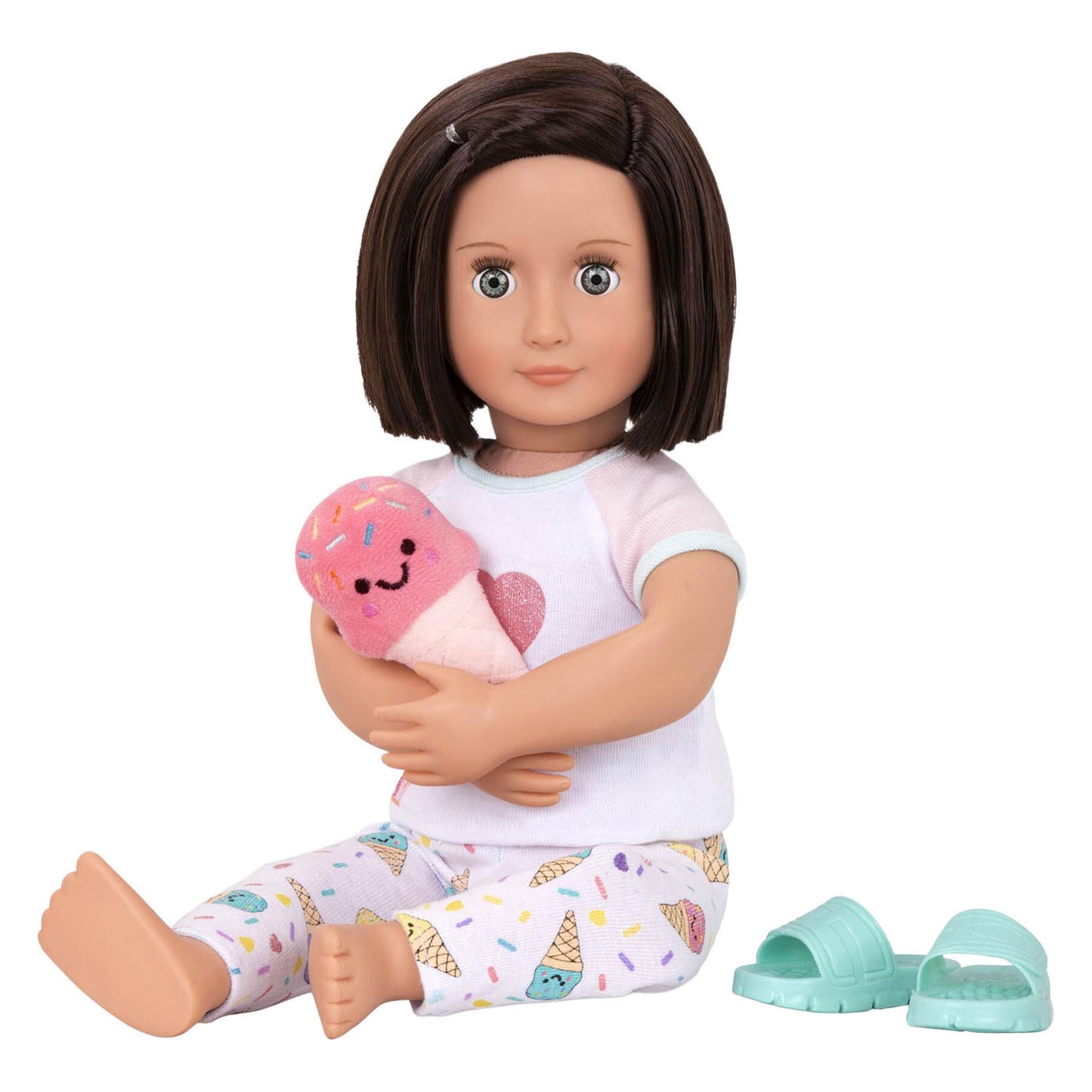 Puch Deluxe-Outfit-Pyjama und Morgenmantel für Puppen