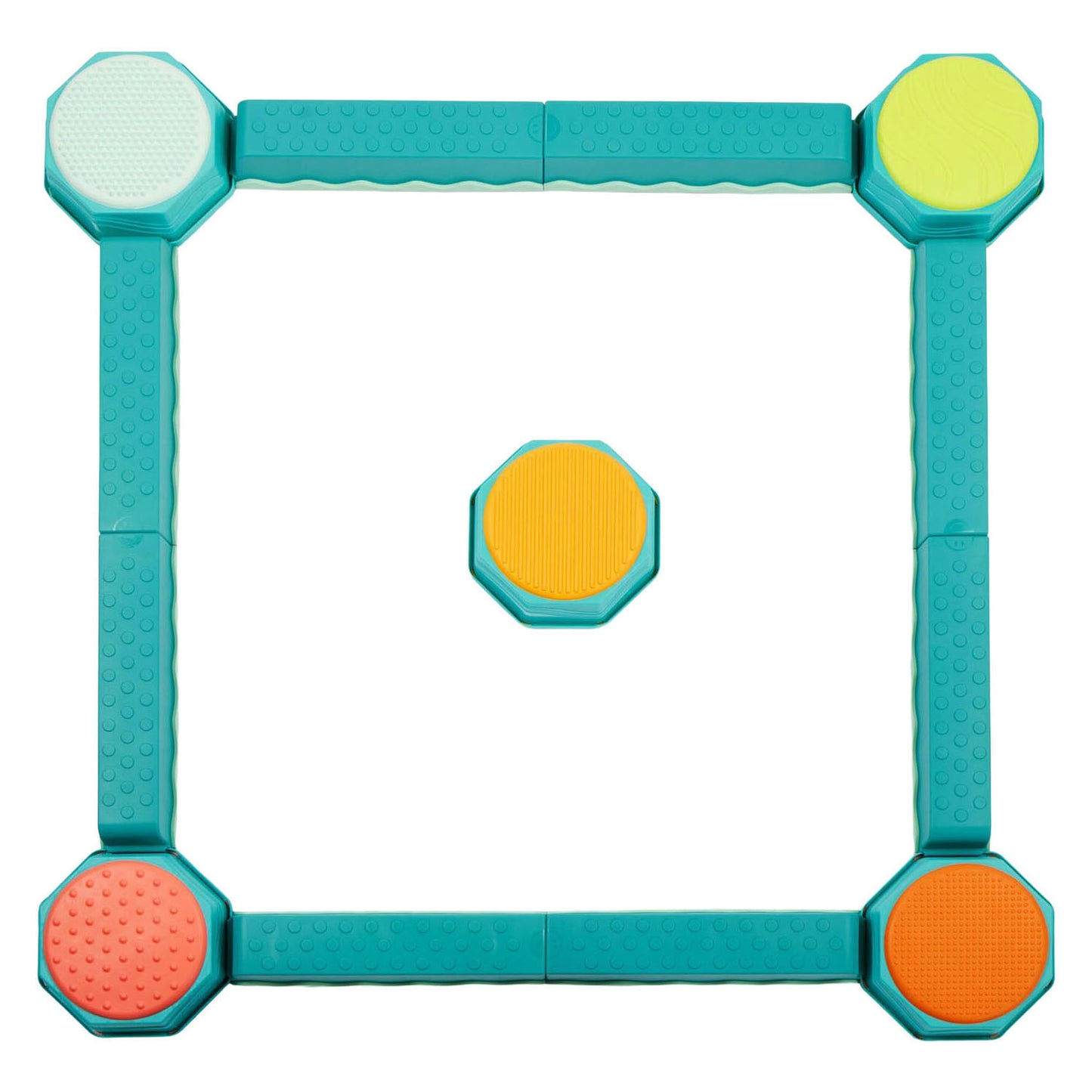 Schwebebalken mit sensorischen Trittsteinen – 13-tlg.
