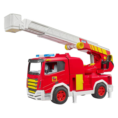 Bruder Roadmax Feuerwehrauto mit drehbarer Leiter