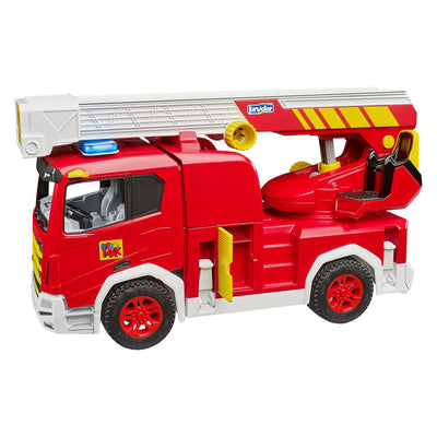 Bruder Roadmax Feuerwehrauto mit drehbarer Leiter