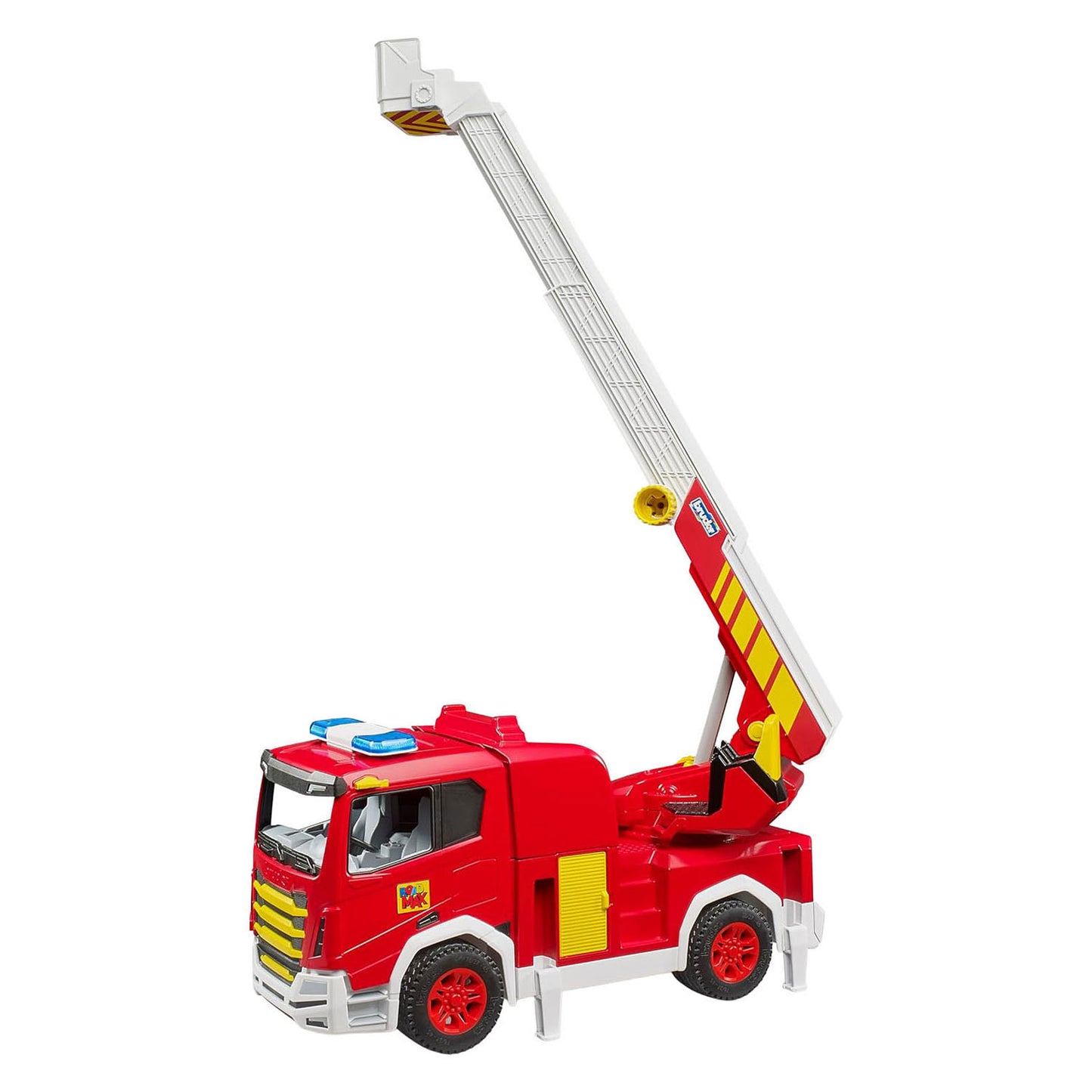 Bruder Roadmax Feuerwehrauto mit drehbarer Leiter