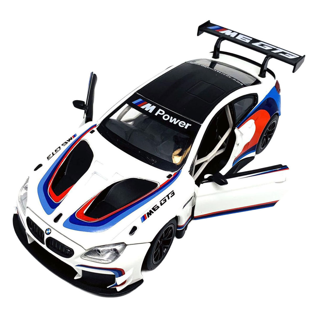 BMW M6 GT3 Druckgussauto mit Licht und Sound – 1:24
