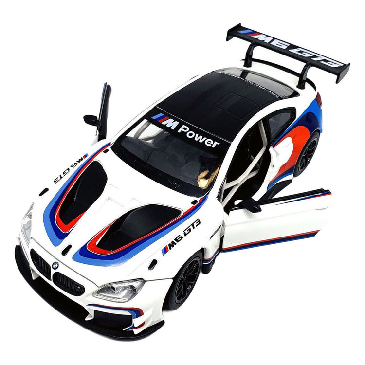 BMW M6 GT3 Druckgussauto mit Licht und Sound – 1:24