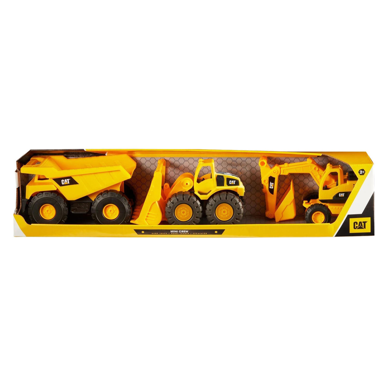 Cat Mini Crew Baufahrzeuge 18cm - 3St.