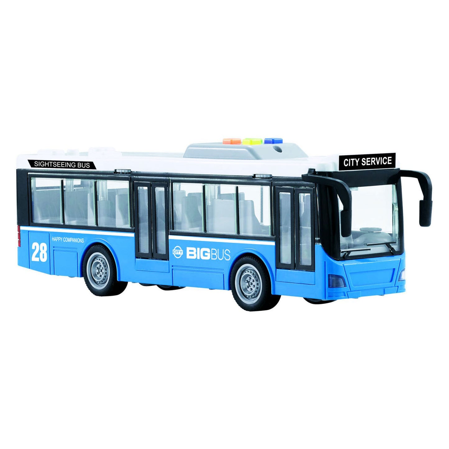 Stadtbus mit Licht und Sound - 28cm
