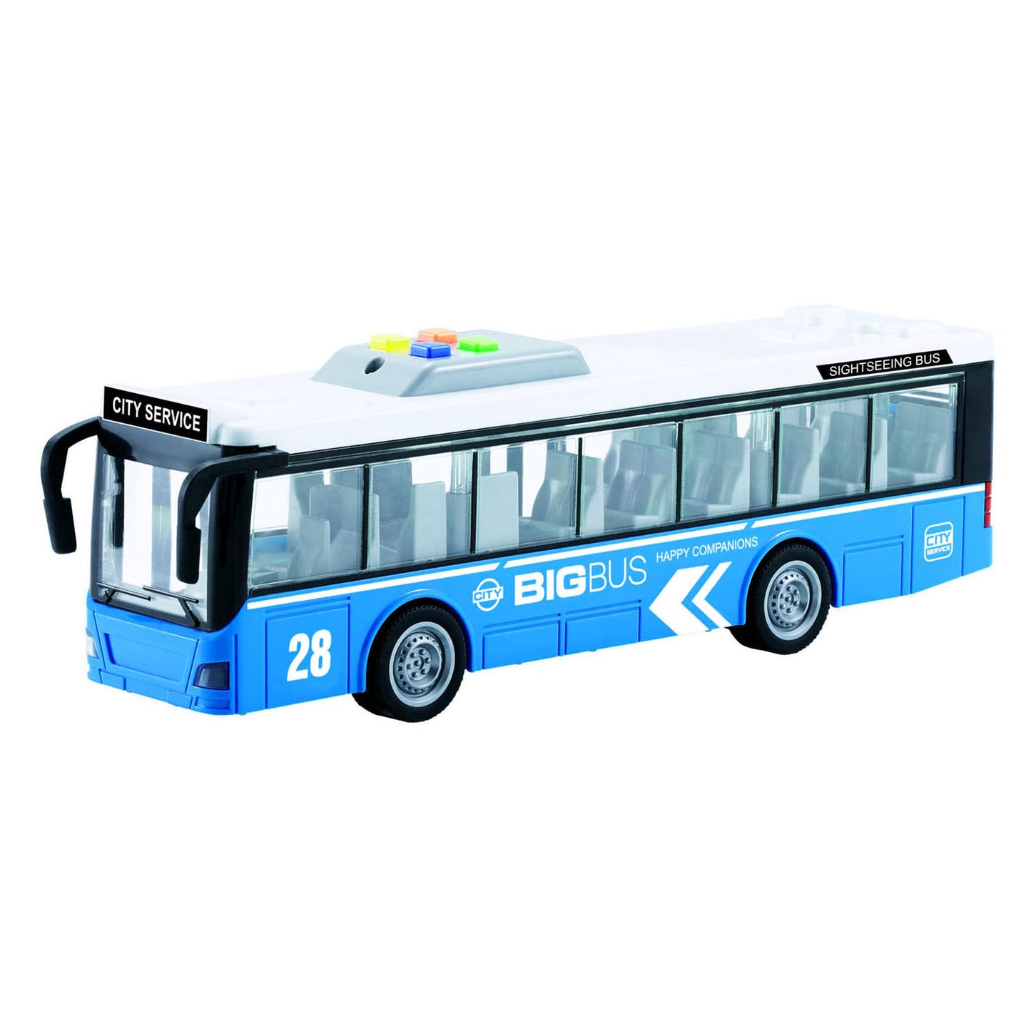 Stadtbus mit Licht und Sound - 28cm