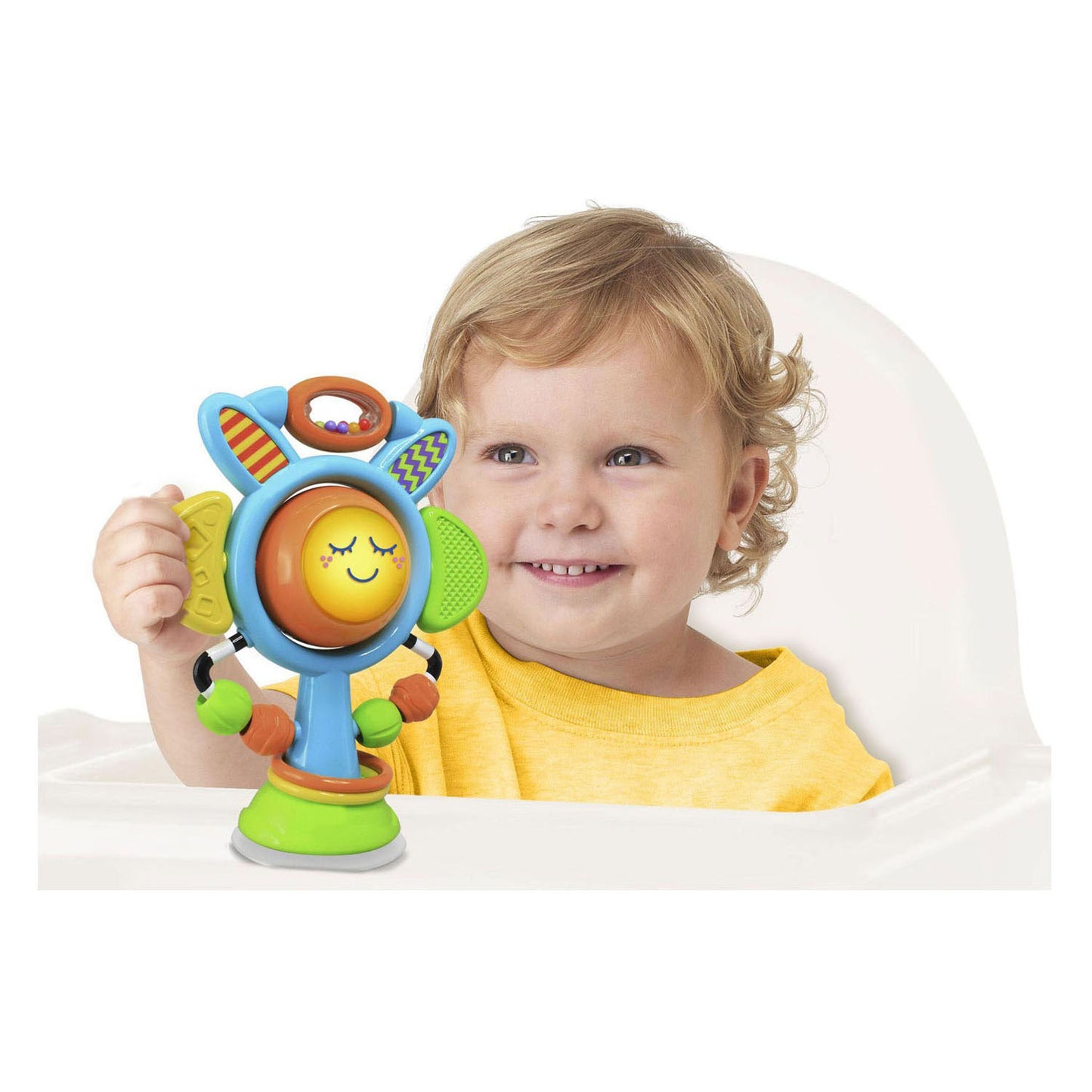 Sonnenstuhlrassel mit Saugnapf