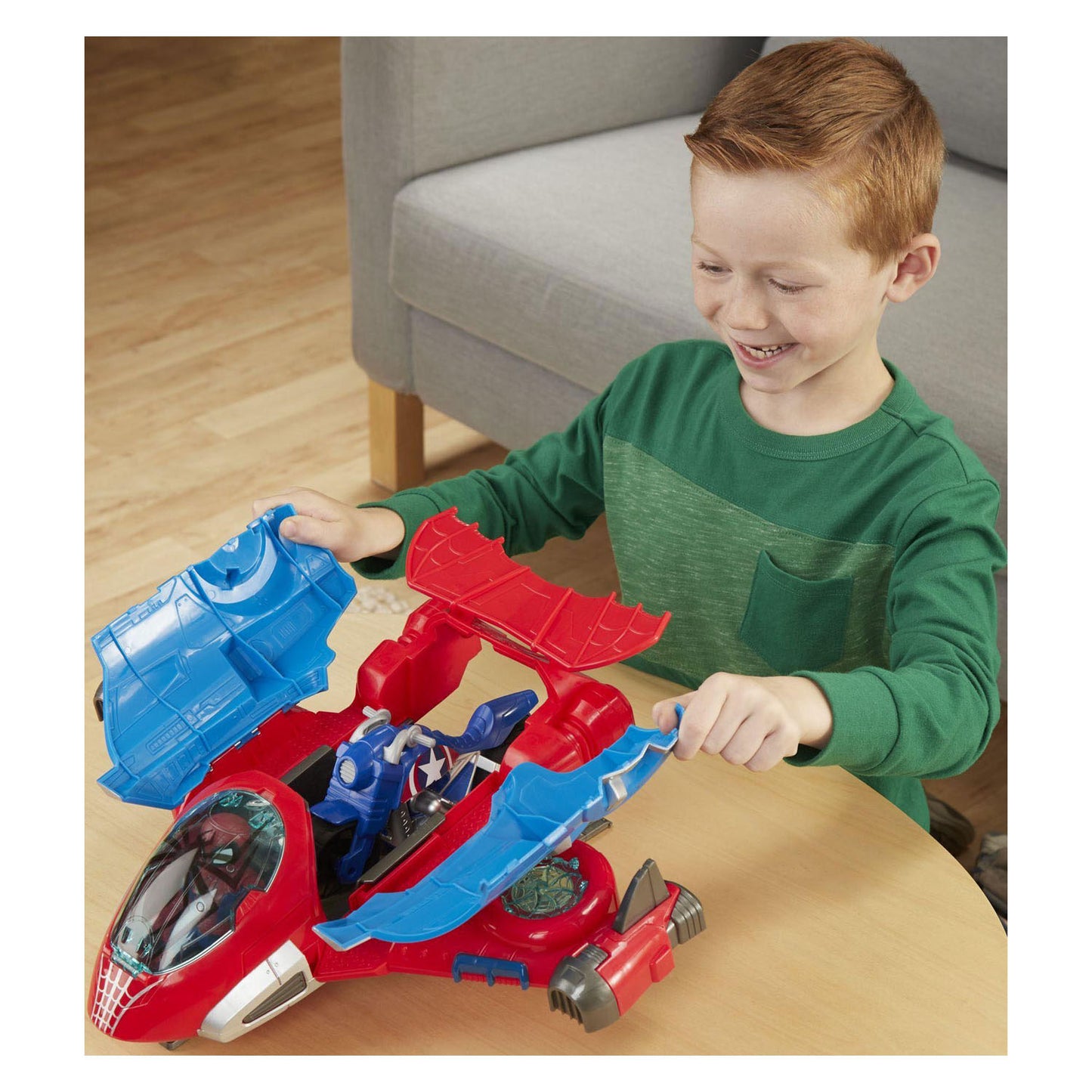Super hero adventures spiderman jetquarters play set