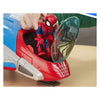 Super hero adventures spiderman jetquarters play set