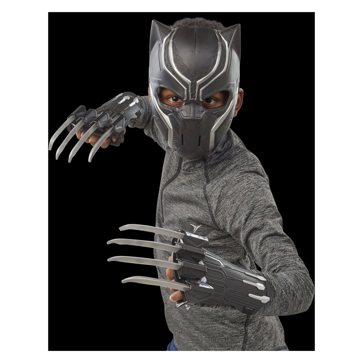 Black Panther Warrior-Paket – Maske und Handschuhe
