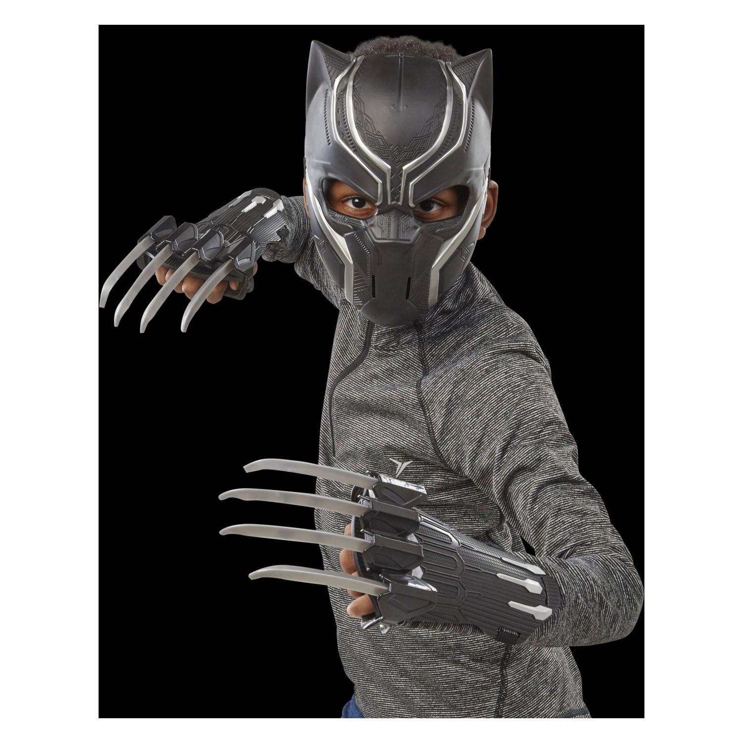 Black Panther Warrior-Paket – Maske und Handschuhe